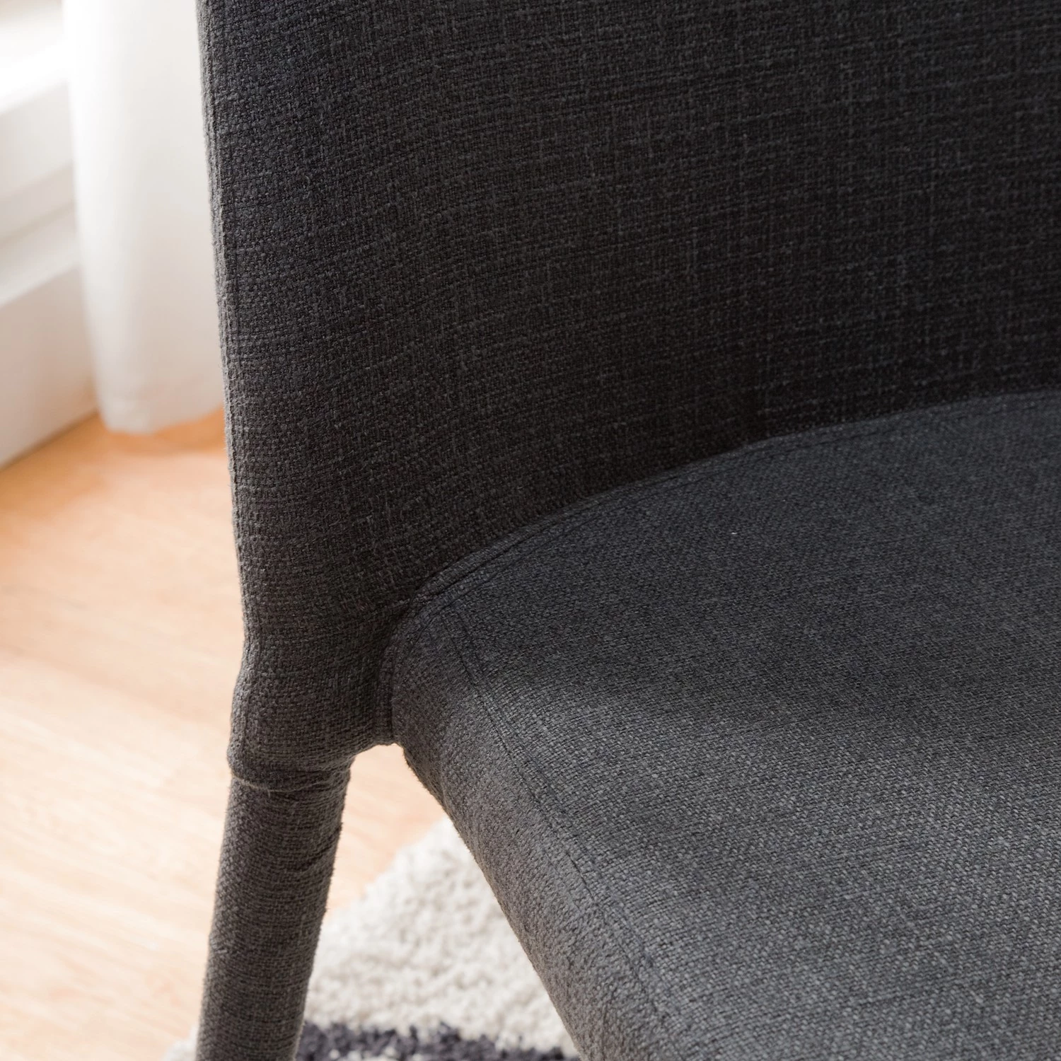 Fredriks Chaises Randle (lot de 2) - Tissu / Fer - Gris 17 Fredriks Chaises Randle (lot de 2) - Tissu / Fer - Gris – Image 15