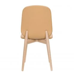 Studio Copenhagen Chaises capitonnées Juuma (lot de 2) - Cuir Leps: Sablé - Chêne clair -Chaises Soldes 2022 1000216625 200820 06151600008 DETAILS P000000001000216625