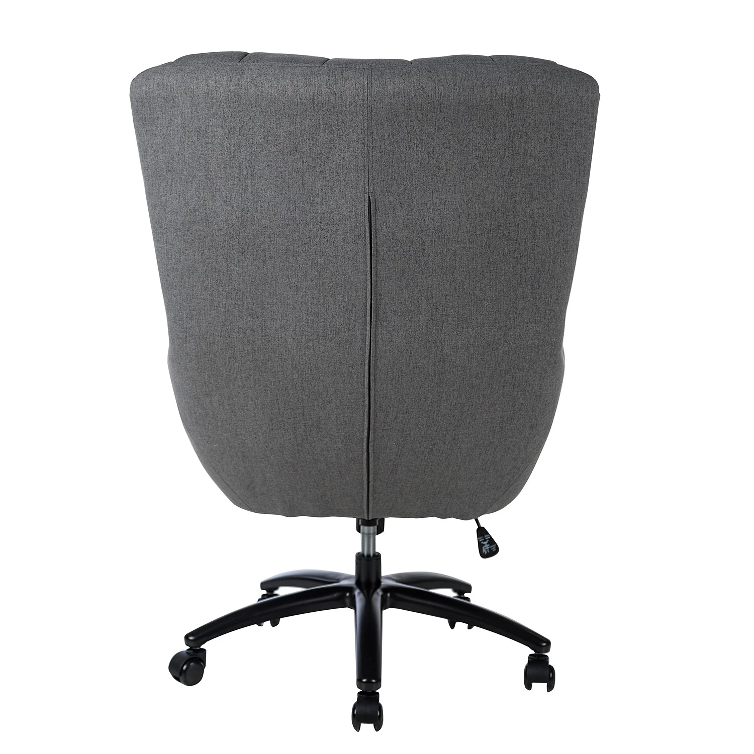 Jack & Alice Fauteuil de bureau Bracon II - Tissé à plat / Nylon - Gris foncé / Noir 12 Jack & Alice Fauteuil de bureau Bracon II - Tissé à plat / Nylon - Gris foncé / Noir – Image 10