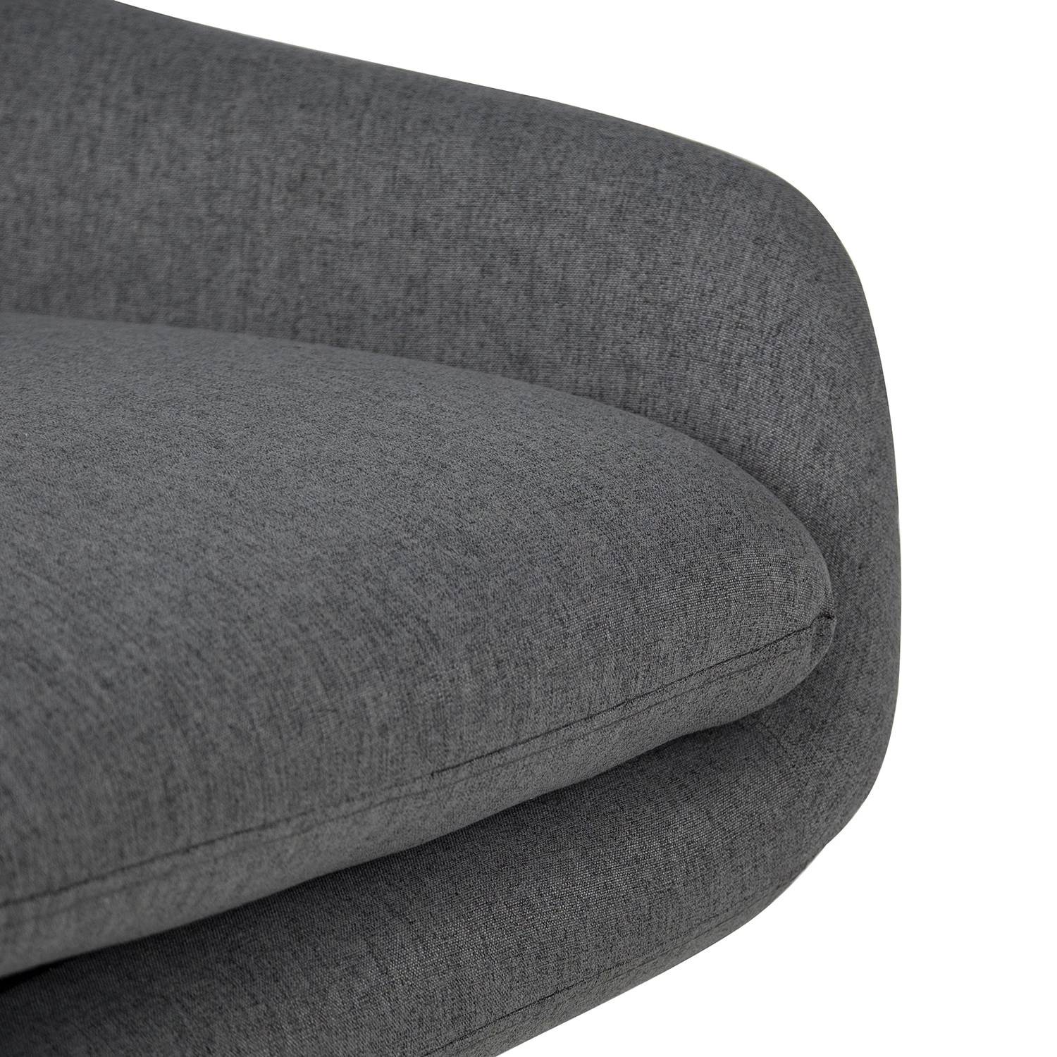 Jack & Alice Fauteuil de bureau Bracon II - Tissé à plat / Nylon - Gris foncé / Noir 16 Jack & Alice Fauteuil de bureau Bracon II - Tissé à plat / Nylon - Gris foncé / Noir – Image 14