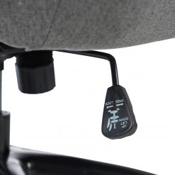 Jack & Alice Fauteuil de bureau Bracon II - Tissé à plat / Nylon - Gris foncé / Noir 33 Jack & Alice Fauteuil de bureau Bracon II - Tissé à plat / Nylon - Gris foncé / Noir -Chaises Soldes 2022 1000218350 220330 065 DETAILS P000000001000218350