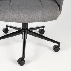 Furnitive Chaise de bureau Barking - Gris -Chaises Soldes 2022 1000218351 220629 070 DETAILS P000000001000218351