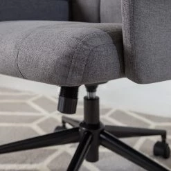 Furnitive Chaise de bureau Barking - Gris -Chaises Soldes 2022 1000218351 220630 022 MOOD DETAILS P000000001000218351 mood