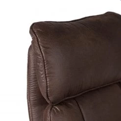 Furnitive Chaise de bureau Grately - Microfibre / Nylon - Marron / Noir -Chaises Soldes 2022 1000218362 220330 045 DETAILS P000000001000218362