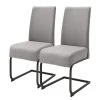 Chaises cantilever Evila (lot de 2) - Gris lumineux -Chaises Soldes 2022 1000218553 210113 06123600016 IMAGE P000000001000218553