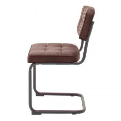 Ars manufacti Chaises cantilever Dalcross (lot de 2) - Microfibre / Métal - Marron 23 Ars manufacti Chaises cantilever Dalcross (lot de 2) - Microfibre / Métal - Marron -Chaises Soldes 2022 1000219292 201201 15101800003 DETAILS P000000001000219292