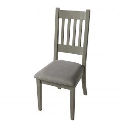 Maison Belfort Chaises Lavalle (lot de 2) - Pin massif - Gris clair / Gris 19 Maison Belfort Chaises Lavalle (lot de 2) - Pin massif - Gris clair / Gris -Chaises Soldes 2022 1000224202 210607 14273400005 DETAILS P000000001000224202