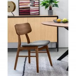 Norrwood Chaises Varkaus II (lot de 2) - Tissu /Placage noyer et hévéa massif - Gris / Noyer 13 Norrwood Chaises Varkaus II (lot de 2) - Tissu /Placage noyer et hévéa massif - Gris / Noyer -Chaises Soldes 2022 1000225987 200917 06365000056 MOOD DETAILS P000000001000225987 mood