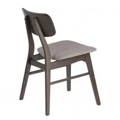 Norrwood Chaises Varkaus III (lot de 2) - Tissu / Placage en frêne et hévéa massif - gris clair / Frêne foncé -Chaises Soldes 2022 1000225994 200917 06372500118 DETAILS P000000001000225994