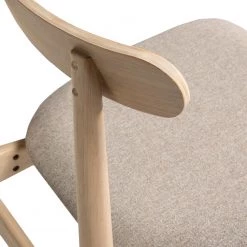 Norrwood Chaises Apukka (lot de 2) - Tissu / Hévéa massif - Sahara -Chaises Soldes 2022 1000226015 200917 06390700264 DETAILS P000000001000226015