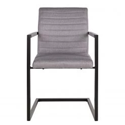 Ars manufacti Fauteuil Finga III - Tissage à plat / Fer - Gris / Noir -Chaises Soldes 2022 1000226369 210928 094712000036 DETAILS P000000001000226369