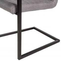 Ars manufacti Fauteuil Finga III - Tissage à plat / Fer - Gris / Noir -Chaises Soldes 2022 1000226369 210928 094713000040 DETAILS P000000001000226369