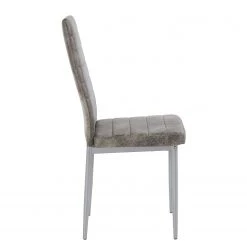 Loftscape Chaises capitonnées Orelle II (lot de 2) - Microfibre / Fer - Gris 9 Loftscape Chaises capitonnées Orelle II (lot de 2) - Microfibre / Fer - Gris -Chaises Soldes 2022 1000229577 201104 14074600026 DETAILS P000000001000229577