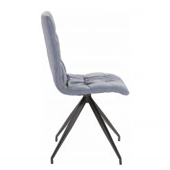 Loftscape Chaises capitonnées Gergy (lot de 2) - Imitation cuir / Fer - Gris pigeon / Noir 8 Loftscape Chaises capitonnées Gergy (lot de 2) - Imitation cuir / Fer - Gris pigeon / Noir -Chaises Soldes 2022 1000229578 201104 14075100032 DETAILS P000000001000229578