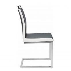 Loftscape Chaises cantilever Ibos (lot de 2) - Imitation cuir - Chrome - Noir 9 Loftscape Chaises cantilever Ibos (lot de 2) - Imitation cuir - Chrome - Noir -Chaises Soldes 2022 1000229580 201104 14080000043 DETAILS P000000001000229580