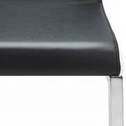 Loftscape Chaises cantilever Ibos (lot de 2) - Imitation cuir - Chrome - Noir 11 Loftscape Chaises cantilever Ibos (lot de 2) - Imitation cuir - Chrome - Noir -Chaises Soldes 2022 1000229580 201104 14080100045 DETAILS P000000001000229580