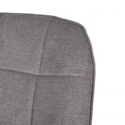 Furnitive Chaise de bureau Valady II - Microfibre / Fer - Gris / Chrome -Chaises Soldes 2022 1000230741 220322 033 DETAILS P000000001000230741