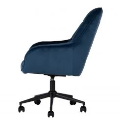 Furnitive Chaise de bureau Valady I - Velours / Fer - Bleu / Noir 30 Furnitive Chaise de bureau Valady I - Velours / Fer - Bleu / Noir -Chaises Soldes 2022 1000230746 220322 031 DETAILS P000000001000230746