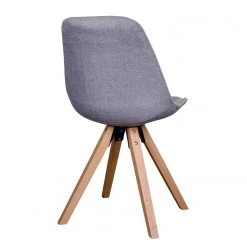 Norrwood Chaises Trebes II (lot de 2) - Tissu - Bois - Gris lumineux -Chaises Soldes 2022 1000231012 201125 16492200046 DETAILS P000000001000231012