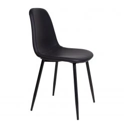 Norrwood Chaises Renty I (lot de 2) - Imitation cuir / Acier - Noir 11 Norrwood Chaises Renty I (lot de 2) - Imitation cuir / Acier - Noir -Chaises Soldes 2022 1000231014 201125 16492300060 DETAILS P000000001000231014