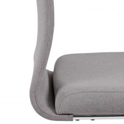 Loftscape Chaises cantilever Lunery I (lot de 2) - Tissu / Acier - Gris -Chaises Soldes 2022 1000233974 210108 13100600293 DETAILS P000000001000233974