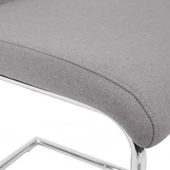 Loftscape Chaises cantilever Lunery I (lot de 2) - Tissu / Acier - Gris -Chaises Soldes 2022 1000233974 210108 13100600294 DETAILS P000000001000233974