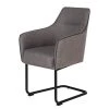 Fredriks Chaise cantilever Luzille - Gris -Chaises Soldes 2022 1000234591 210811 11595800032 IMAGE P000000001000234591