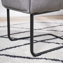 Fredriks Chaise cantilever Luzille - Gris -Chaises Soldes 2022 1000234591 210929 08555500069 DETAILS P000000001000234591