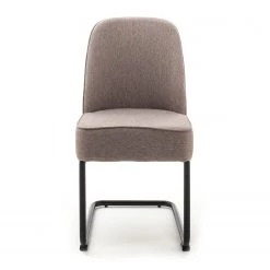 Fredriks Chaises cantilever Coggia (lot de 2) - Tissu / Fer - Cappuccino / Noir 14 Fredriks Chaises cantilever Coggia (lot de 2) - Tissu / Fer - Cappuccino / Noir -Chaises Soldes 2022 1000234595 210413 13551100039 DETAILS P000000001000234595