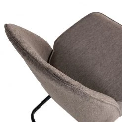 Fredriks Chaises cantilever Coggia (lot de 2) - Tissu / Fer - Cappuccino / Noir 18 Fredriks Chaises cantilever Coggia (lot de 2) - Tissu / Fer - Cappuccino / Noir -Chaises Soldes 2022 1000234595 210811 11595900048 DETAILS P000000001000234595