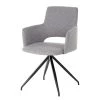 Mørteens Chaise à accoudoirs Publier - Tissu / Acier - Gris chiné / Noir 1 Mørteens Chaise à accoudoirs Publier - Tissu / Acier - Gris chiné / Noir -Chaises Soldes 2022 1000235393 210818 08500400057 IMAGE P000000001000235393