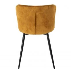 Jack & Alice Chaises Pavilly (Lot de 2) - Jaune doré -Chaises Soldes 2022 1000235394 210818 08500500070 DETAILS P000000001000235394