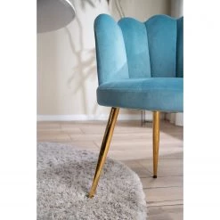 Jack & Alice Chaise à accoudoirs Rivolet - Bleu clair 24 Jack & Alice Chaise à accoudoirs Rivolet - Bleu clair -Chaises Soldes 2022 1000235398 220517 030 DETAILS P000000001000235398