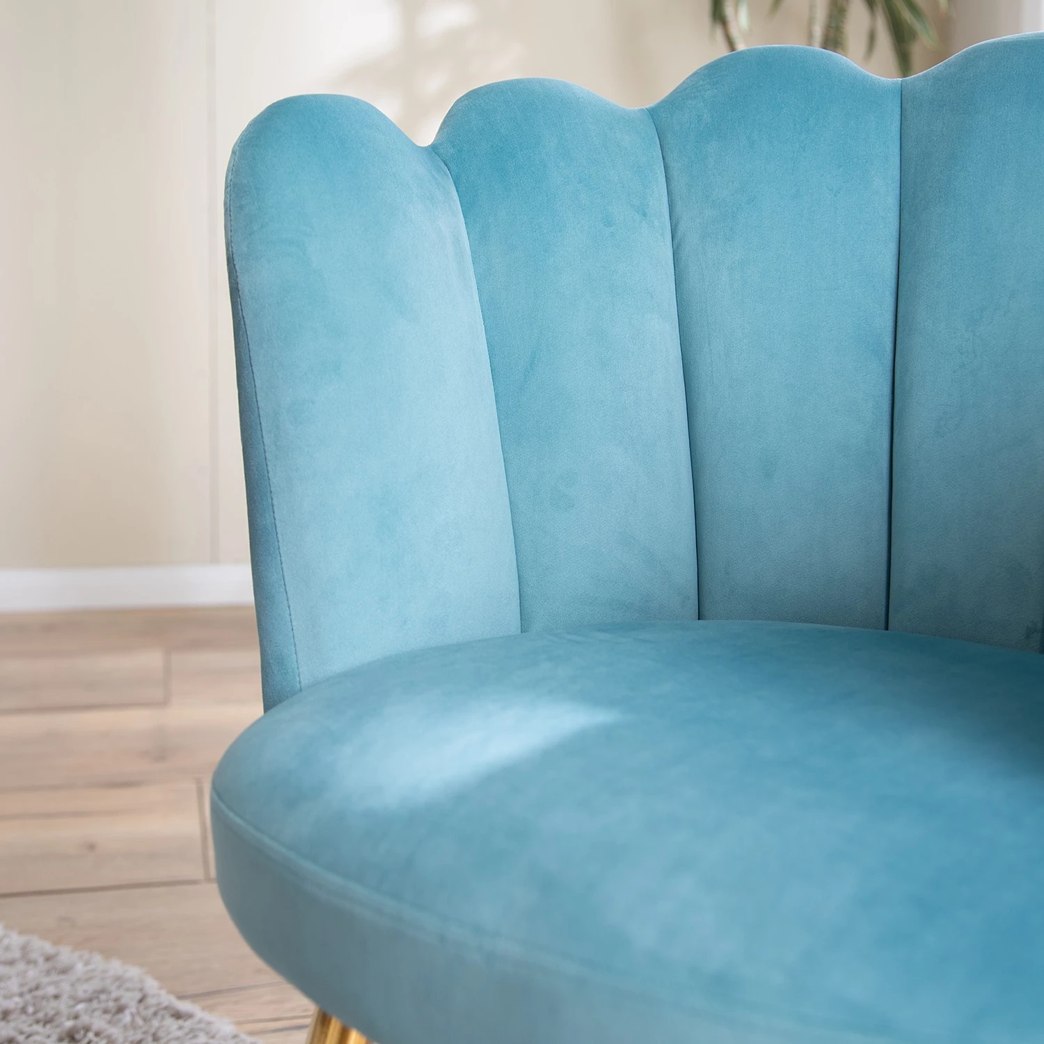 Jack & Alice Chaise à accoudoirs Rivolet - Bleu clair 14 Jack & Alice Chaise à accoudoirs Rivolet - Bleu clair – Image 12