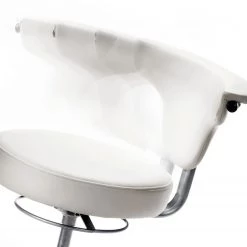 Mayer Sitzmöbel Chaise pivotante myJAZZ - Imitation cuir / Aluminium - Blanc -Chaises Soldes 2022 1000235982 210223 08515100025 DETAILS P000000001000235982