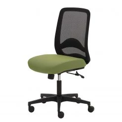 Mayer Sitzmöbel Chaise pivotante myTRITON I - Tissage à plat / Matière plastique - Vert kiwi / Noir