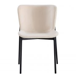 Jack & Alice Chaises Mouzon I (lot de 2) - Velours / Fer - Crème 18 Jack & Alice Chaises Mouzon I (lot de 2) - Velours / Fer - Crème -Chaises Soldes 2022 1000244960 211006 08505800043 DETAILS P000000001000244960