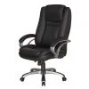 Furnitive Fauteuil de bureau Roynac - Imitation cuir / Matière plastique - Noir / Argenté 1 Furnitive Fauteuil de bureau Roynac - Imitation cuir / Matière plastique - Noir / Argenté -Chaises Soldes 2022 1000248345 210217 09440400008 IMAGE P000000001000248345