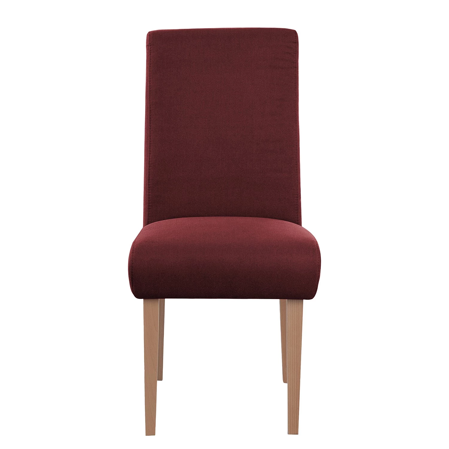 Loftscape Chaise capitonnée Juillac - Tissage à plat - Tissu Olea: Bordeaux 5 Loftscape Chaise capitonnée Juillac - Tissage à plat - Tissu Olea: Bordeaux – Image 3