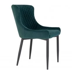 Red Living Chaise capitonnée Batilly I - Velours / Acier - Vert foncé 12 Red Living Chaise capitonnée Batilly I - Velours / Acier - Vert foncé -Chaises Soldes 2022 1000254096 210317 15102200039 DETAILS P000000001000254096