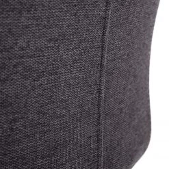 Jack & Alice Chaise cantilever Lecelles - Tissu / Métal - Gris foncé -Chaises Soldes 2022 1000255021 220401 035 DETAILS P000000001000255021