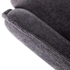 Jack & Alice Chaise cantilever Lecelles - Tissu / Métal - Gris foncé -Chaises Soldes 2022 1000255021 220401 037 DETAILS P000000001000255021