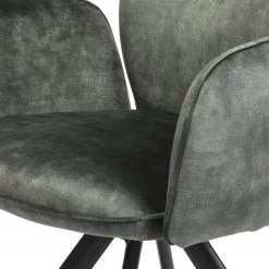 Jack & Alice Chaise à accoudoirs Aveluy - Velours et tissu / Métal - Vert foncé 34 Jack & Alice Chaise à accoudoirs Aveluy - Velours et tissu / Métal - Vert foncé -Chaises Soldes 2022 1000255059 210831 14152600129 DETAILS P000000001000255059