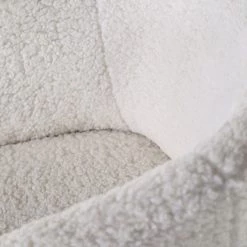 Red Living Chaise à accoudoirs Bonneville - Microfibre / Fer - Blanc / Noir -Chaises Soldes 2022 1000255597 210330 14172200010 DETAILS P000000001000255597