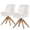 Red Living Chaises capitonnées Bonlieu (lot de 2) - Bouclé / Chêne massif - Blanc / Chêne 2 Red Living Chaises capitonnées Bonlieu (lot de 2) - Bouclé / Chêne massif - Blanc / Chêne -Chaises Soldes 2022 1000255638 211126 143306000011 IMAGE P000000001000255638