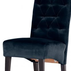 Red Living Chaise capitonnée Selda III - Velours / Hêtre massif - Bleu foncé -Chaises Soldes 2022 1000256722 210407 14274900058 DETAILS P000000001000256722