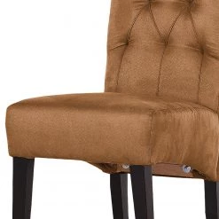 Red Living Chaise capitonnée Selda - Microfibre / Hêtre massif - Cognac -Chaises Soldes 2022 1000256724 210407 14275700066 DETAILS P000000001000256724