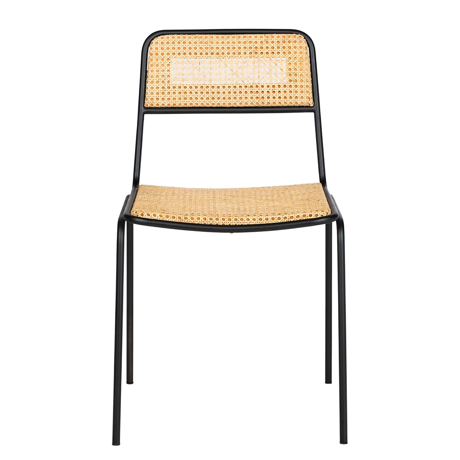 Ars manufacti Chaises Soru - Rotin / Fer - Rotin / Noir 4 Ars manufacti Chaises Soru - Rotin / Fer - Rotin / Noir – Image 2