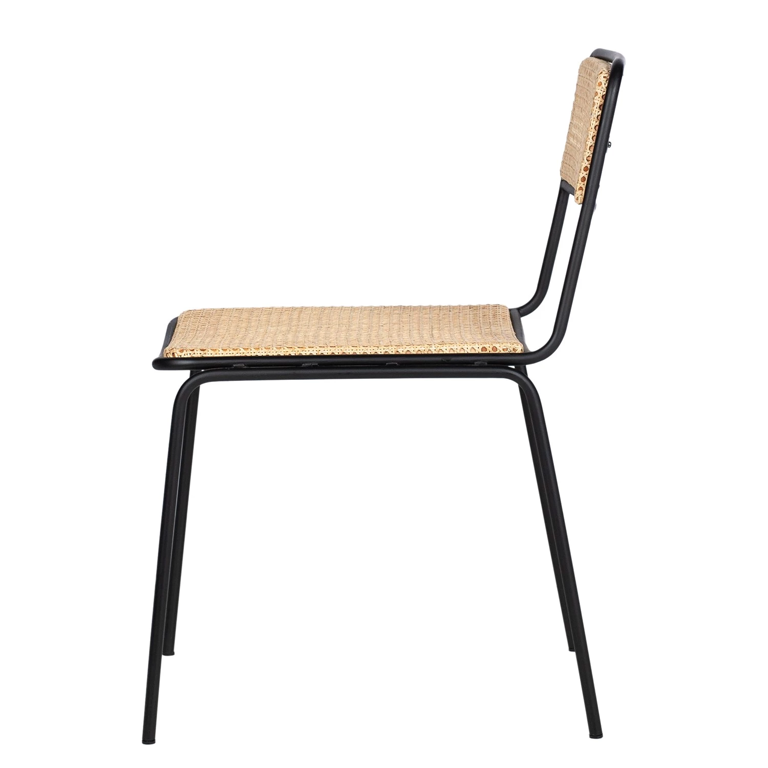 Ars manufacti Chaises Soru - Rotin / Fer - Rotin / Noir 5 Ars manufacti Chaises Soru - Rotin / Fer - Rotin / Noir – Image 3