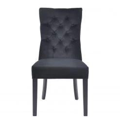 Maison Belfort Chaises capitonnées Waroona 2 (lot de 2) - Noir - Noir -Chaises Soldes 2022 1000260656 211102 133602000032 DETAILS P000000001000260656